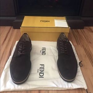 Fendi Oxford Calf Leather shoes